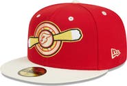 New Era Men's New Era Red Winston-Salem Dash Theme Nights Flight  59FIFTY Fitted Hat