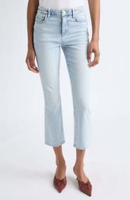 L'AGENCE Tati High Waist Crop Jeans