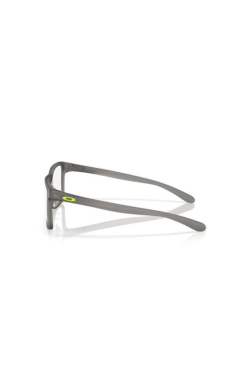Oakley 49mm Rectangle Optical Glasses In Gray