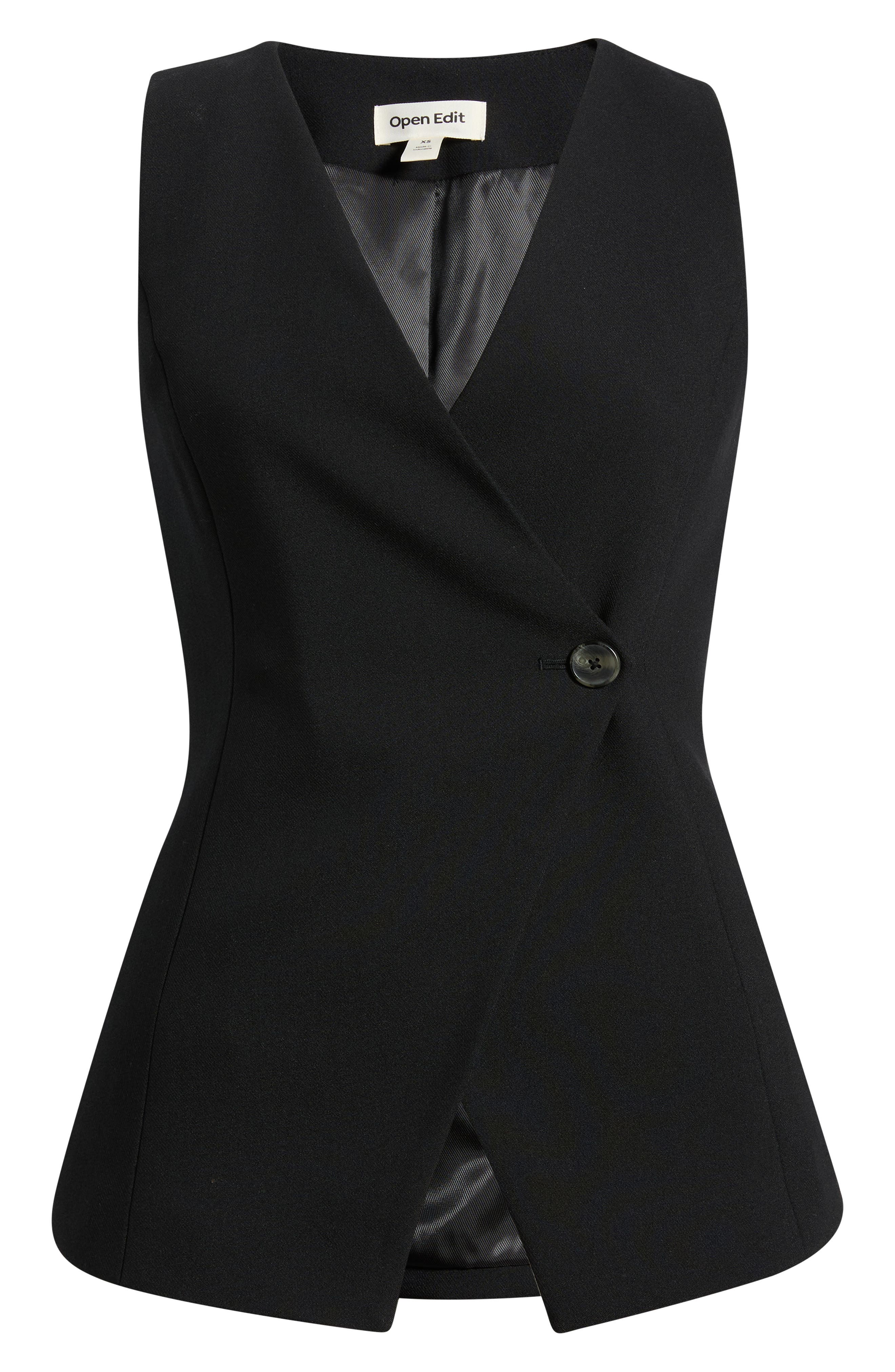Женские Open Edit The Icon Asymmetric Vest — фото 7