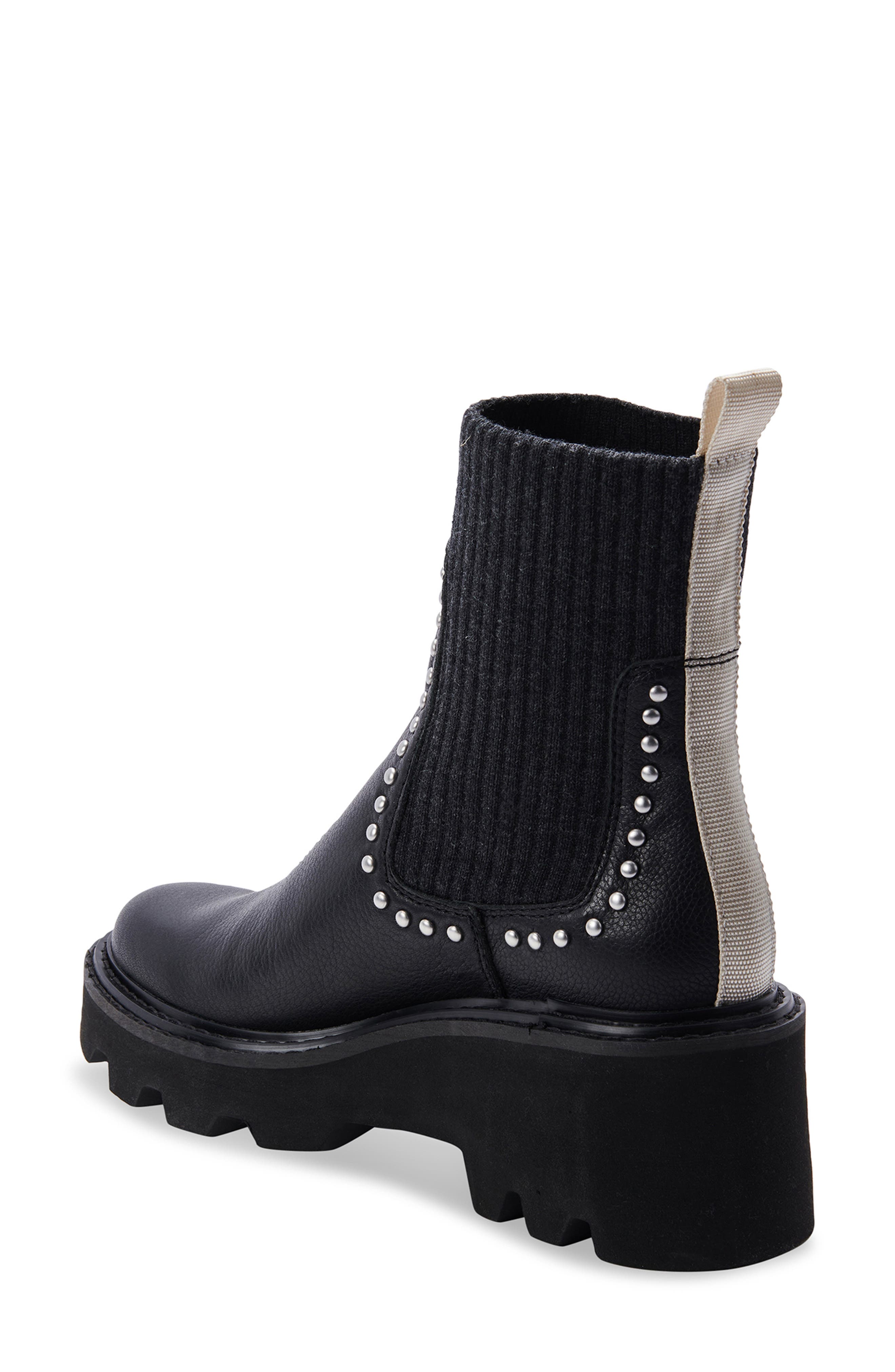 Dolce Vita Hoven Stud H2O Waterproof Chelsea Boot, Alternate, color, 