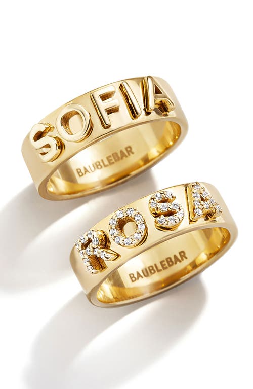 BAUBLEBAR BAUBLEBAR CUSTOM BLOCK RING