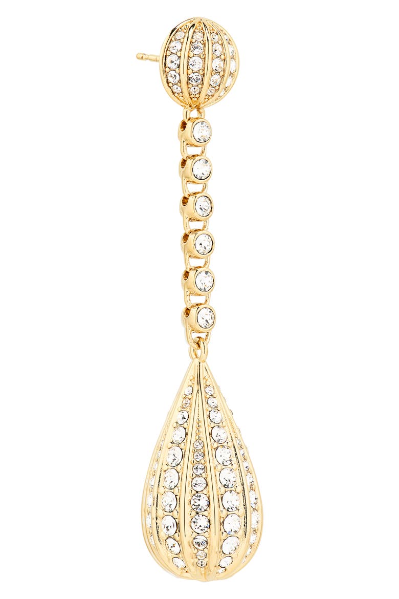 Linear Drop Earrings, Alternate, color, GOLD