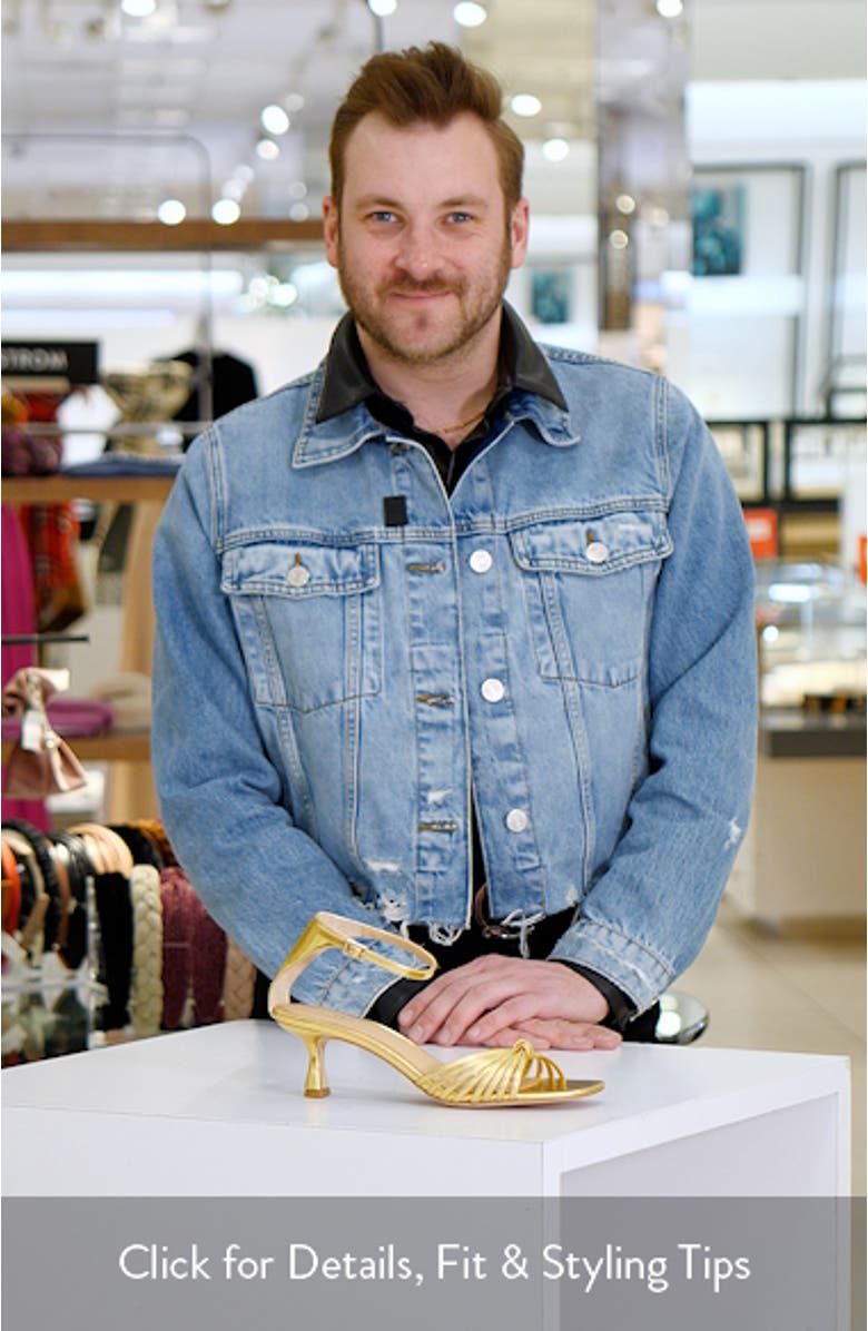 Silvia Ankle Strap Sandal, sales video thumbnail