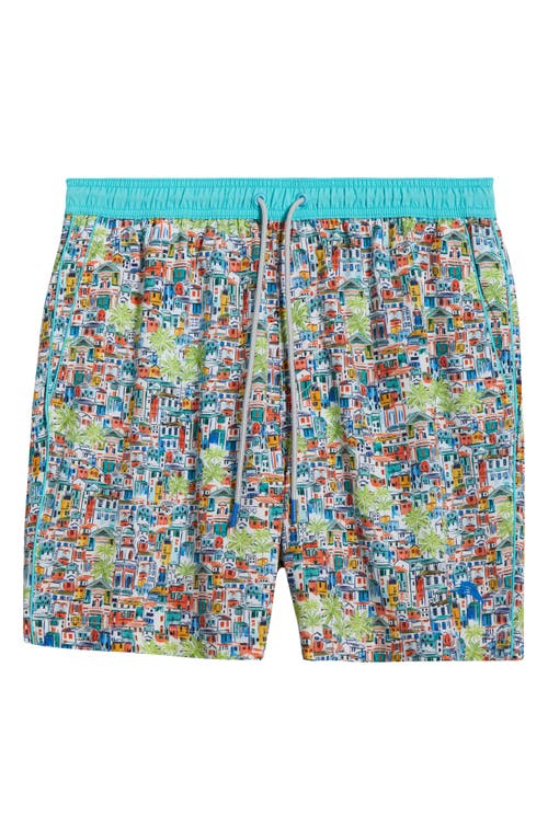Tommy Bahama Naples Villa Amalfi 6-inch Swim Trunks In Multi