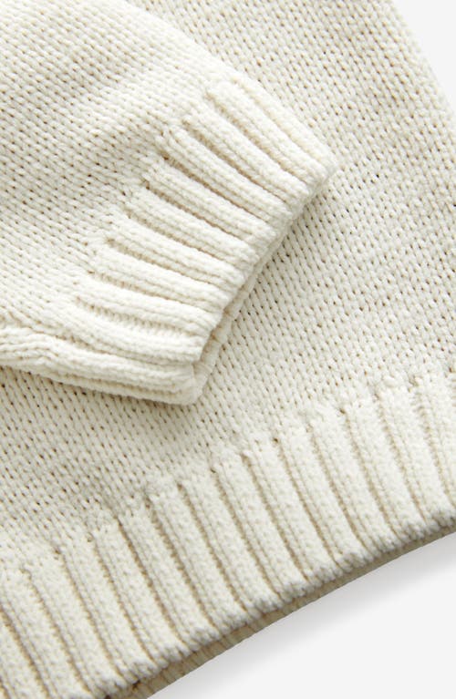 Next Kids' Ok Smile Crewneck Sweater In Neutral
