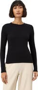 Pact Perfect Rib Crewneck Layering Long Sleeve Tee Made With Organic Cotton
