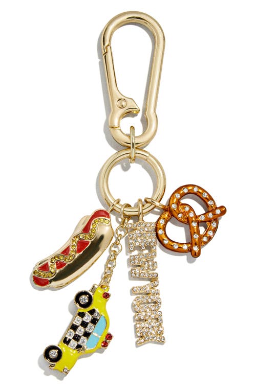 Baublebar Big Apple Bling Bag Charm In Gold