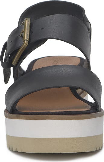 Turoma Platform Wedge Slingback Sandal