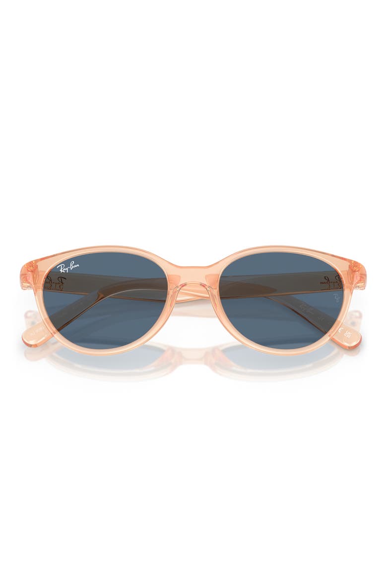 Kids' 47mm Oval Sunglasses, Alternate, color, DARK BLUE