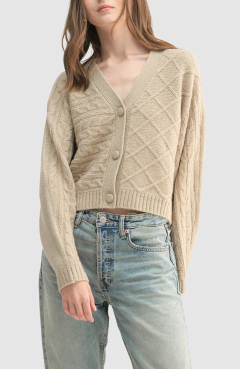 Combination Long Sleeve Cardigan