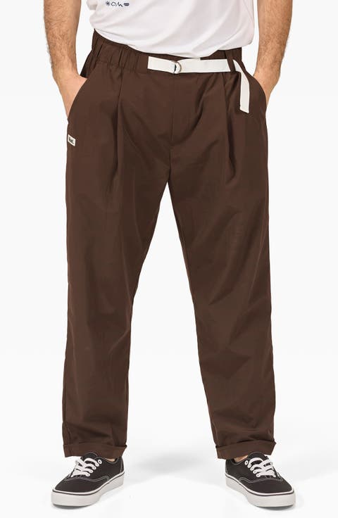 Featherlight Loose Fit Belted Pants