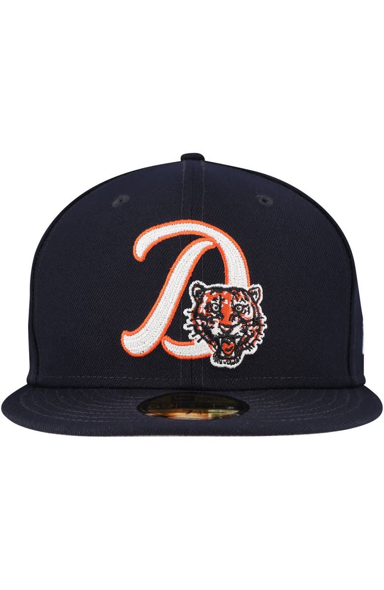 New Era Men's New Era Navy Detroit Tigers  Duo Logo 2.0 59FIFTY Fitted Hat, Alternate, color, Navy