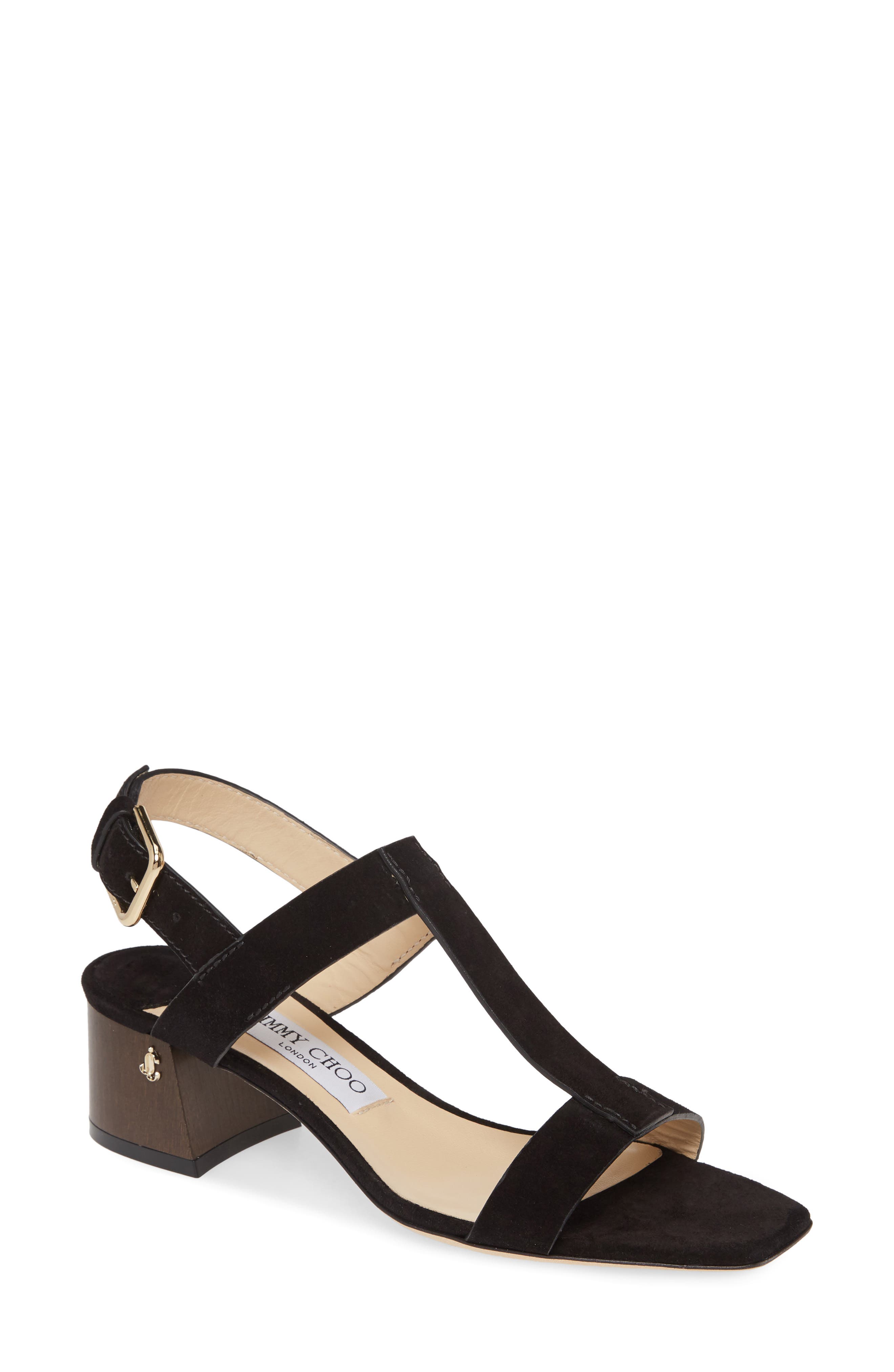 Jimmy Choo Jin Square Toe Sandal, Main, color, 