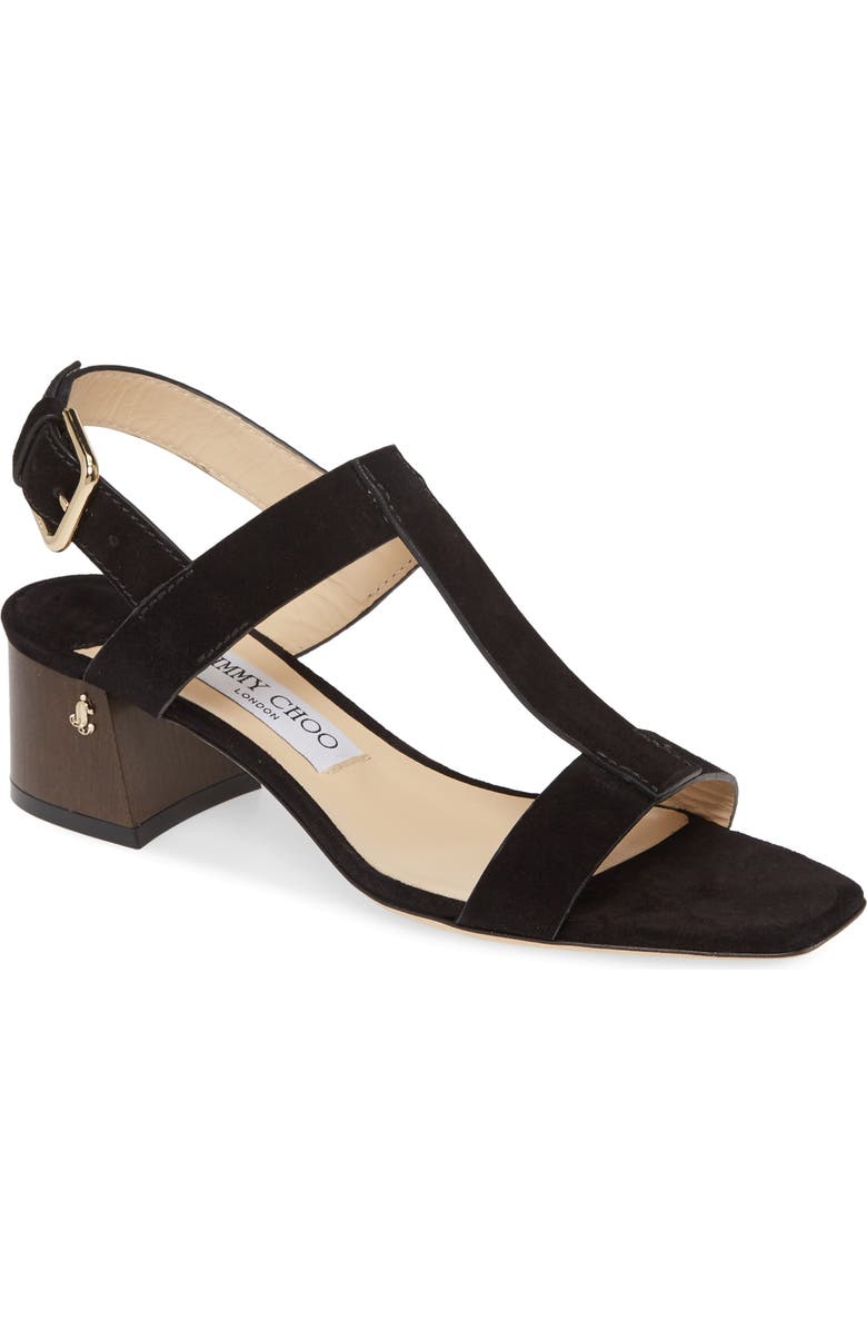 Jimmy Choo Jin Square Toe Sandal, Main, color,