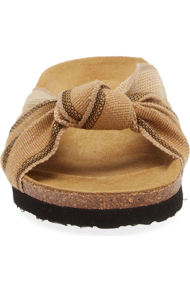 SHEKUDO Bahia Knot Slide Sandal, Alternate, color,