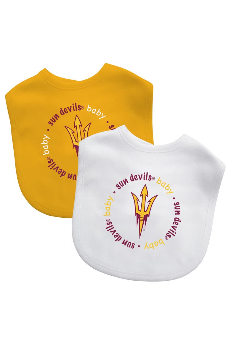 Arizona State - Baby Bibs 2-Pack, Main, color, Multicolor