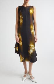 Proenza Schouler Rhetta Asymmetric Midi Dress