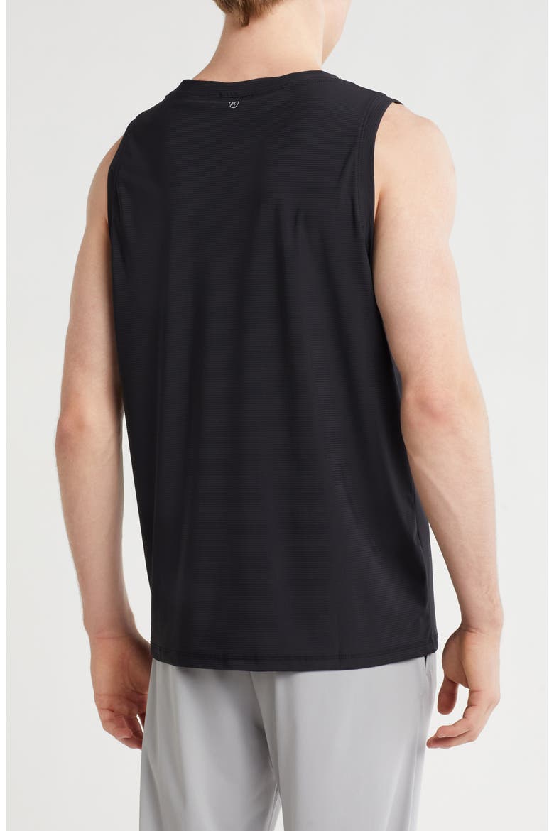 4-Way Flex Speed Muscle Tank, Alternate, color, BLACK