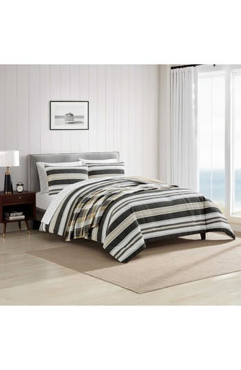 Nautica Prospect Harbor Full/queen 8-piece Bed Set In Dark Grey
