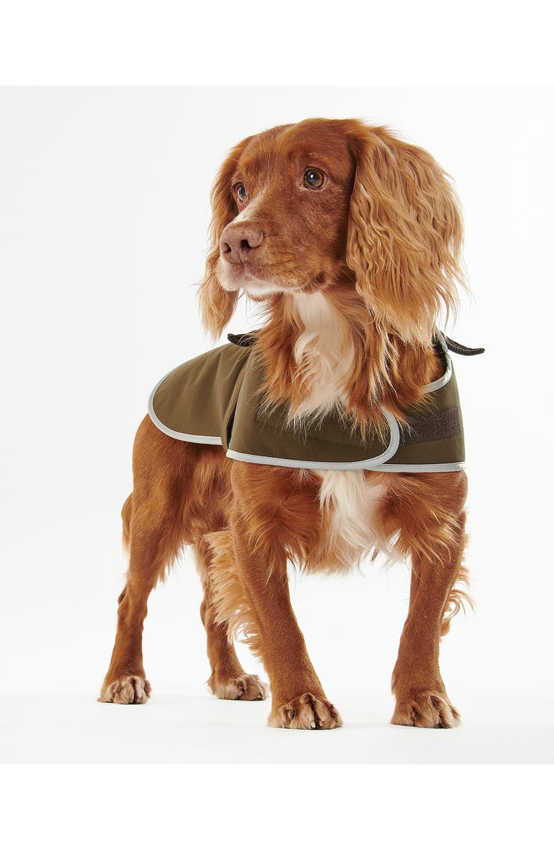 Barbour Waterproof Quilted Dog Coat, Alternate, color, 