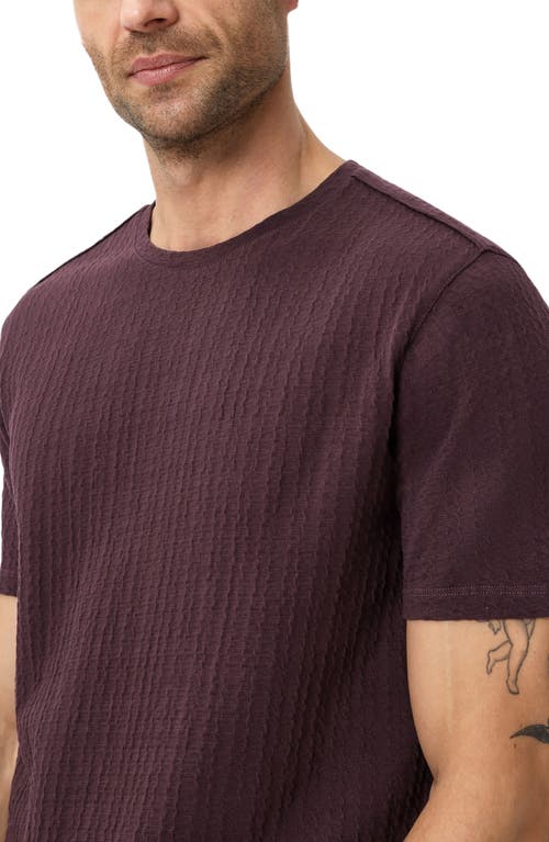 John Varvatos Brasse Crewneck T-shirt In Purple