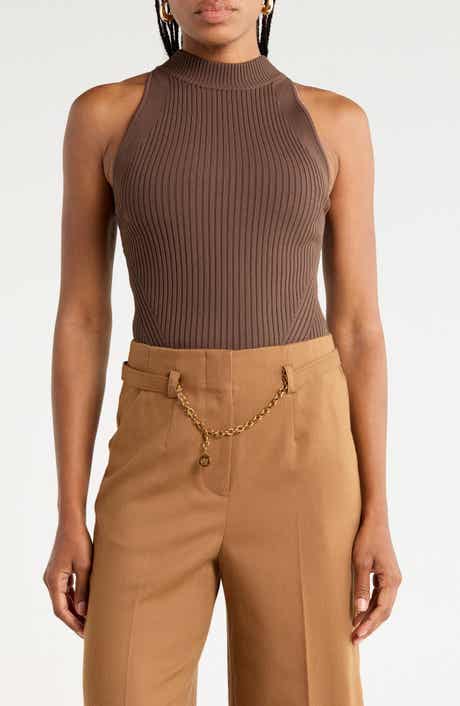 Yuna Mock Neck Knit Top