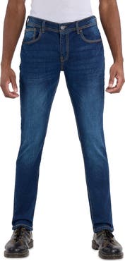 XRAY Saddle Stitch Stretch Straight Leg Jeans