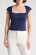 Elodie Double Lined Square Neck T-Shirt