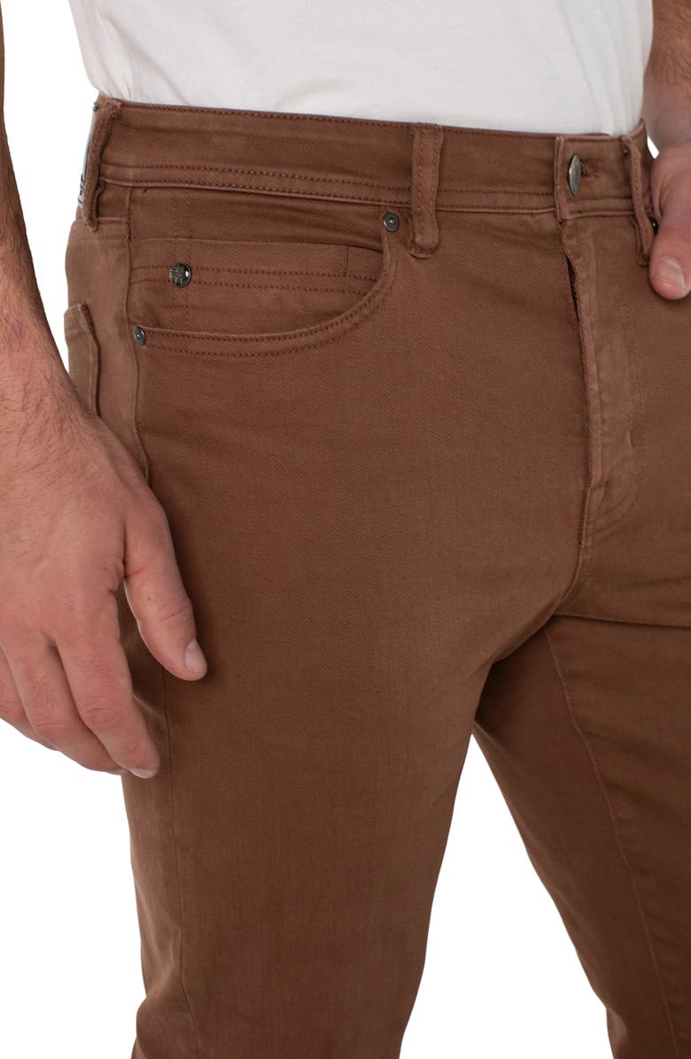 Liverpool Los Angeles Kingston Modern Straight Leg Jeans, Alternate, color, Nutmeg