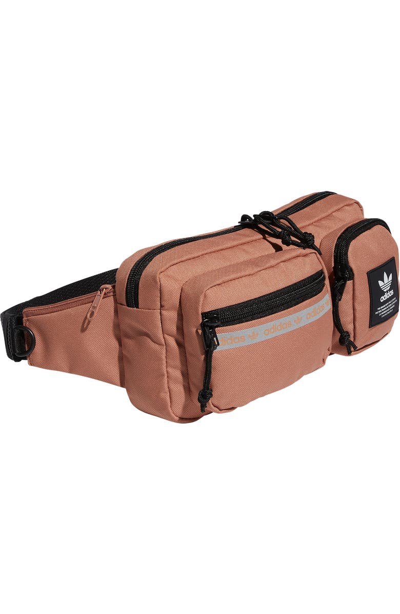 adidas Originals Rectangle Recycled Polyester Crossbody Bag, Alternate, color,