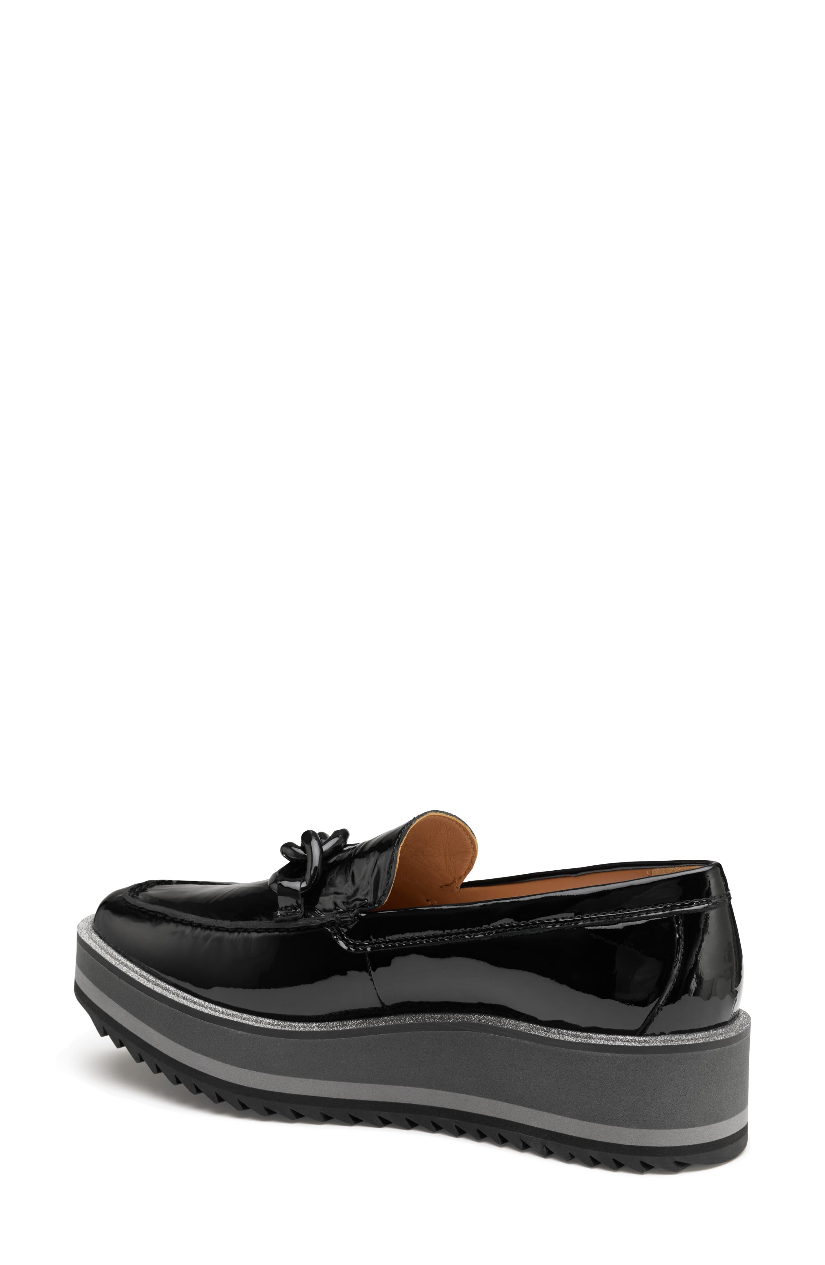 Johnston & Murphy Gracelyn Chain Wedge Loafer, Alternate, color, 