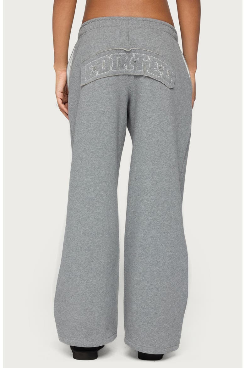 Forever Wide Leg Sweatpants, Alternate, color, GRAY-MELANGE
