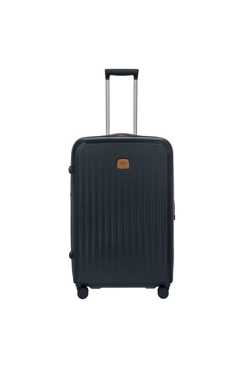 Taormina Hardside Expandable 30" Large Checked Spinner Luggage, Main, color, Blue