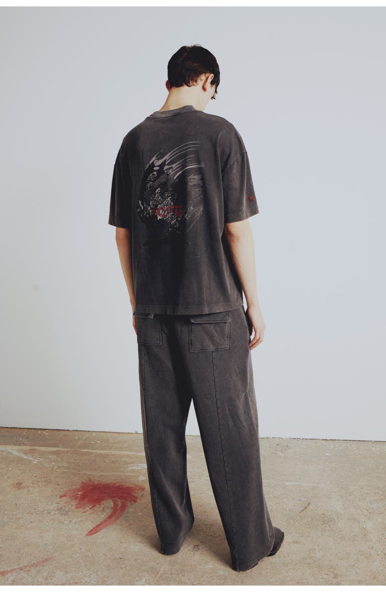 PCFG Cotton Your *Itch Acid Washed Tshirt, Main, color, Black