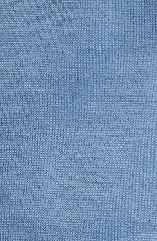 Canali Regular Fit Cotton Jersey Button-up Shirt In Blue
