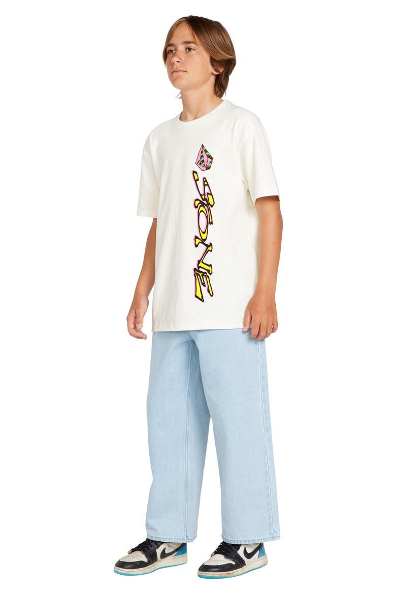 Kids' Sea Punk Cotton Graphic T-Shirt, Alternate, color, OFF WHITE