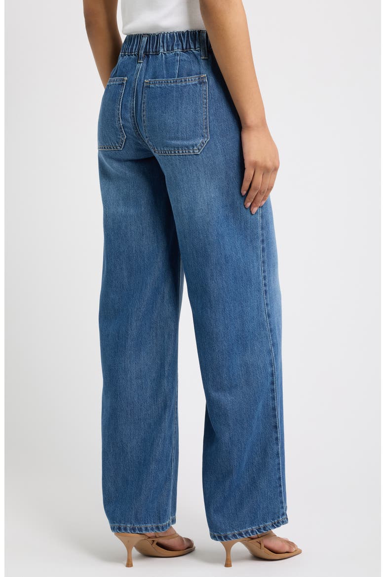 Utility Pocket Wide Leg Jeans, Alternate, color, MARYSVILLE