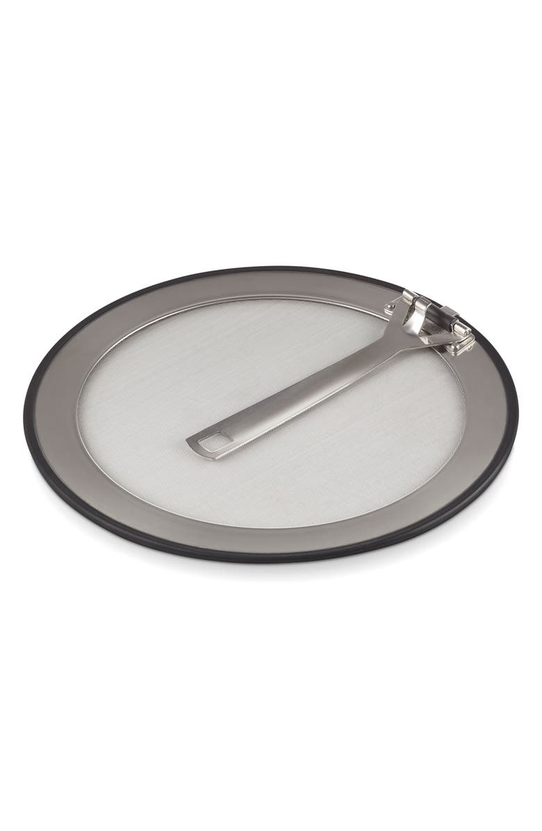 Le Creuset 12-Inch Stainless Steel Splatter Guard, Alternate, color, Silver
