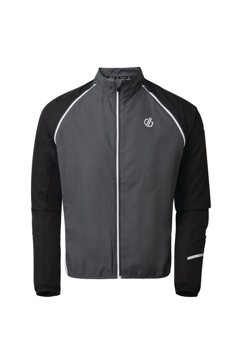 Oxidate Windshell Jacket, Main, color, Black and Ebony