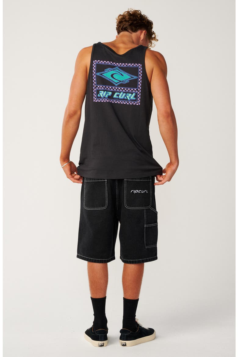 Disorder Legacy Cotton Tank, Alternate, color, WASHED BLACK