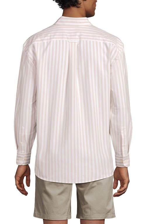 LANDS' END LANDS' END RELAXED SAIL RIGGER OXFORD SHIRT
