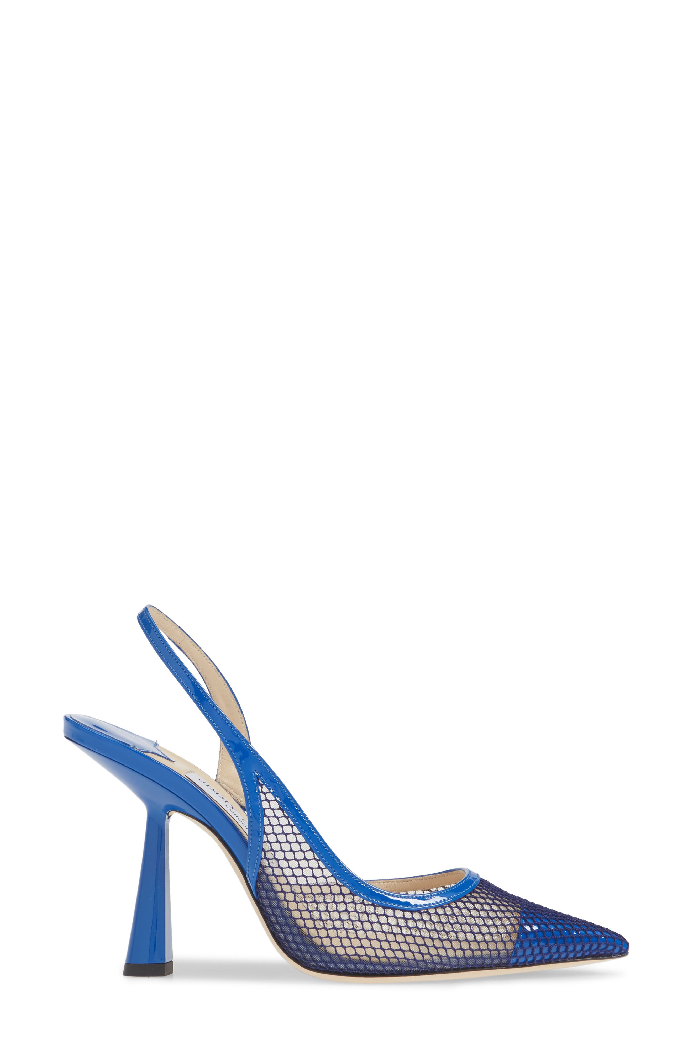 Jimmy Choo Fetto Mesh Pointy Toe Pump, Alternate, color, 