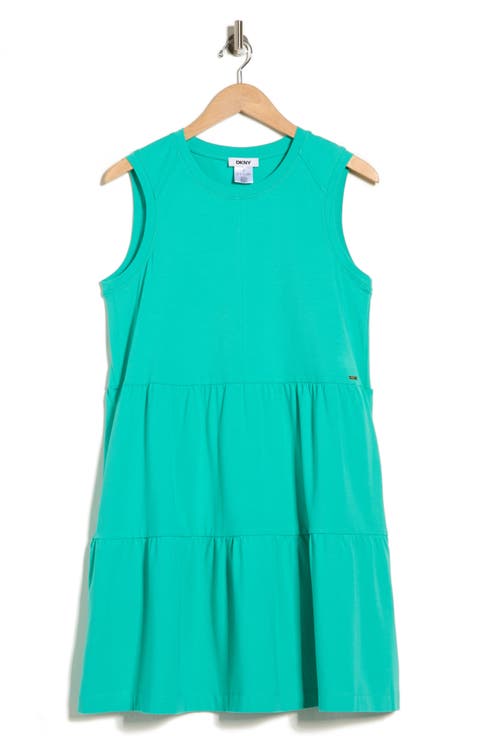 Crewneck Tiered Dress