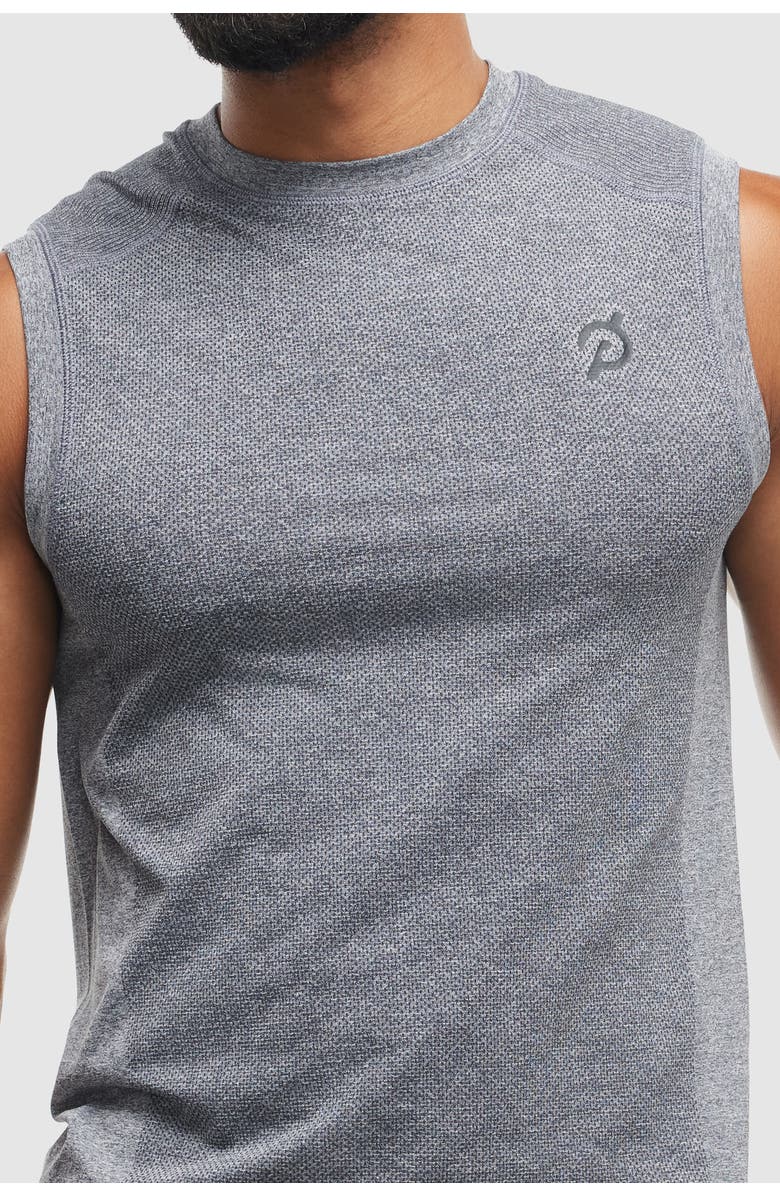 Peloton Seamless Muscle Tank, Alternate, color, Dark Grey