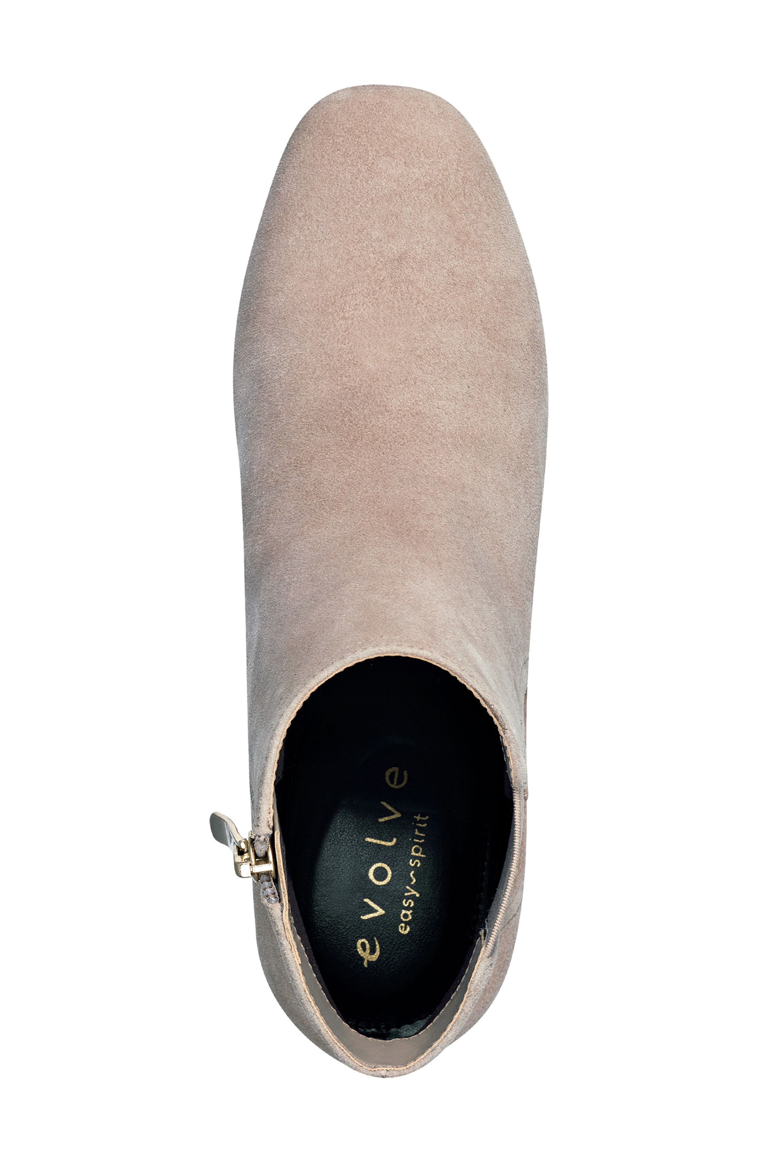 Nadia Bootie, Alternate, color, TAUPE LEATHER