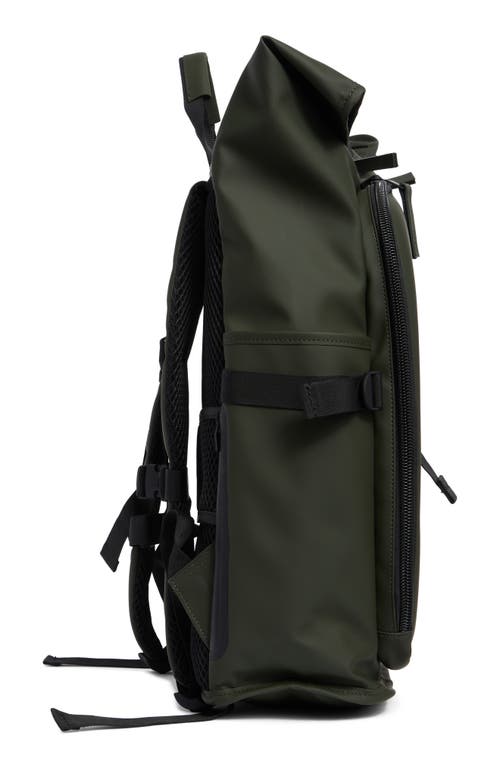 Rains Texel Waterproof Backpack In Green