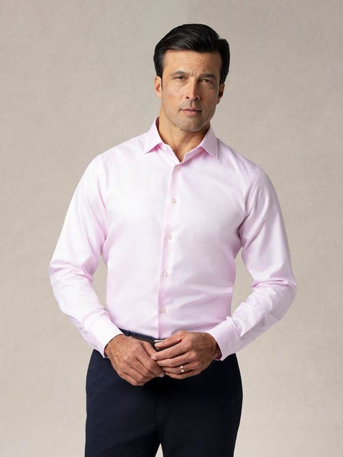 Robert Talbott Reynolds Double Twill Contemporary Fit Shirt In Pink
