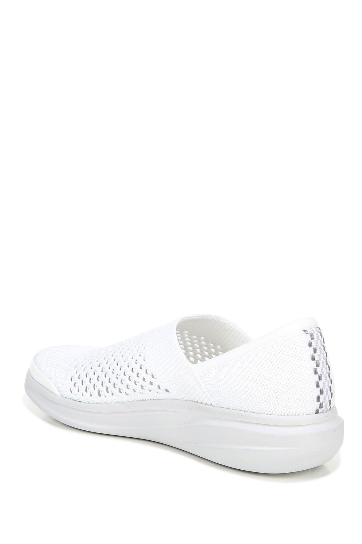 LifeStride Charlie Knit Slip-On Shoe, Alternate, color, White