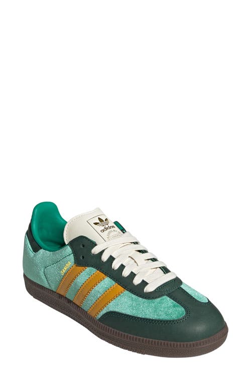 Adidas Originals Adidas Gender Inclusive Samba Sneaker In Court Green/yellow/green